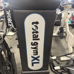 Total Gym XL with attachments 