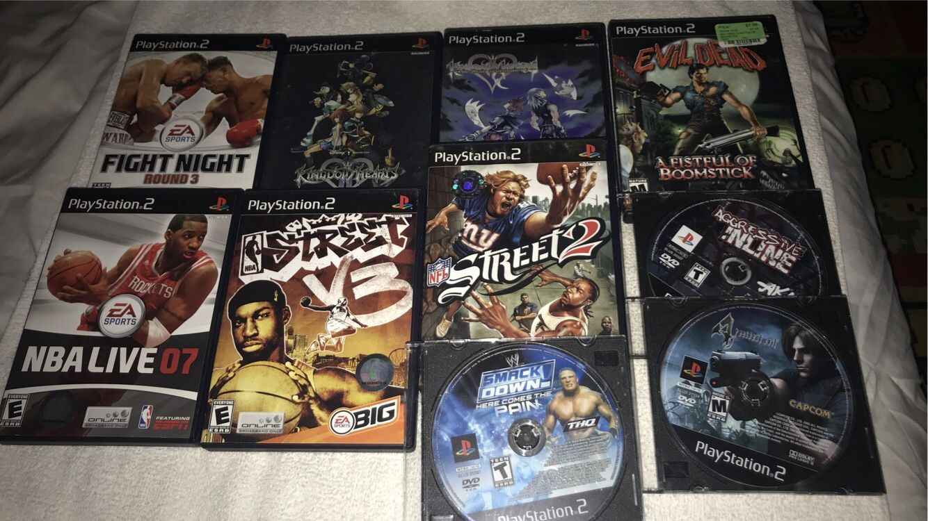 10x Awesome PS2 Games for Sale!