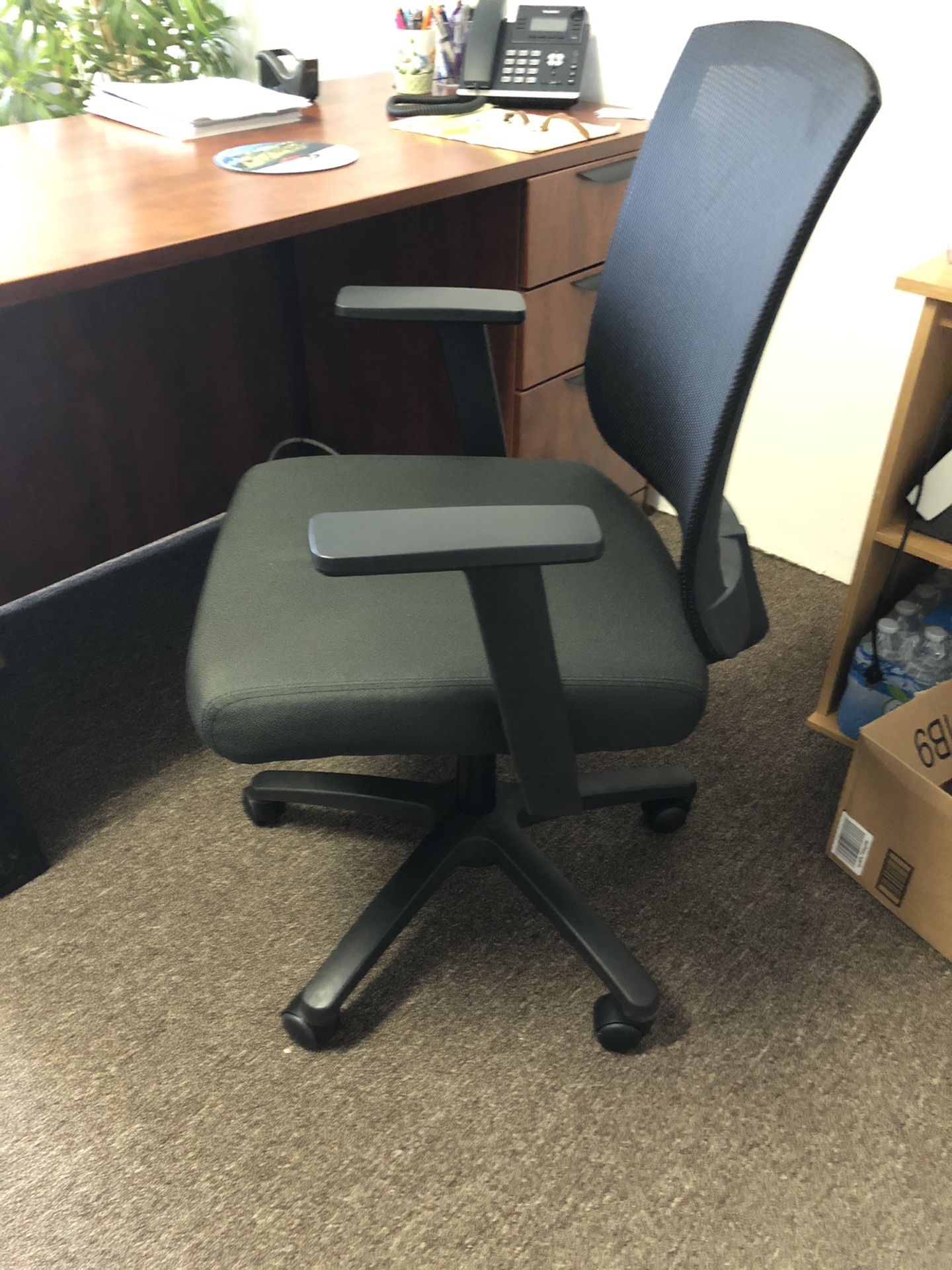 Sold HON Torch Mesh Task Chair - Mid-Back Office Chair, Black (HVL511)