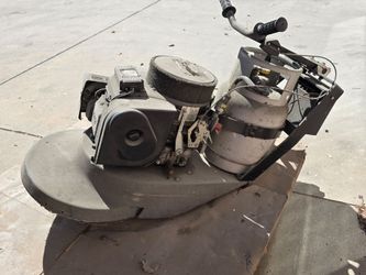 gas-powered floor buffer/polisher