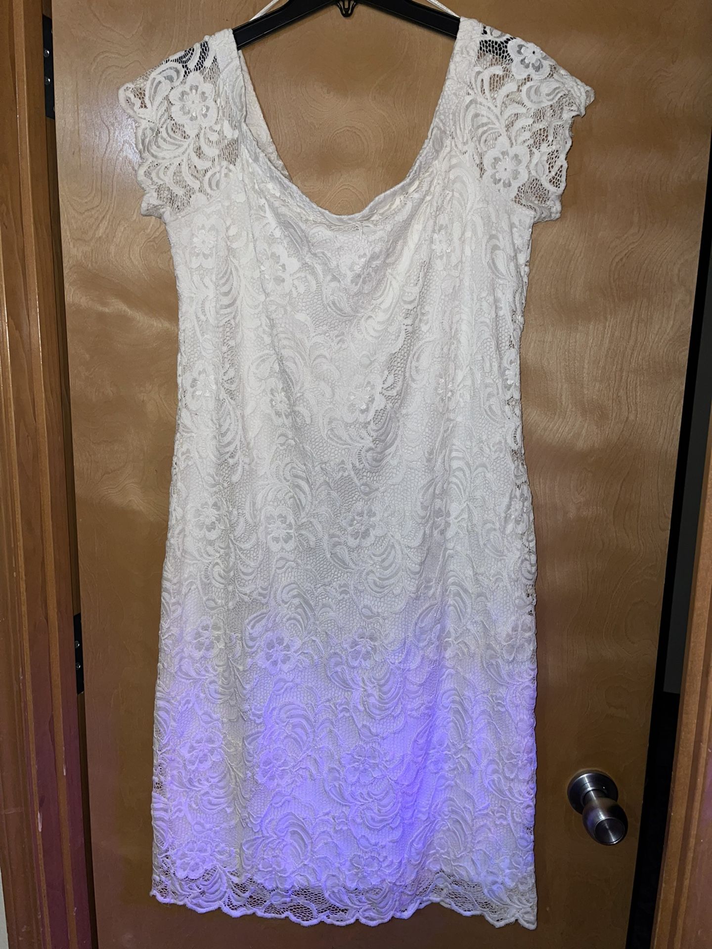 White Lace Dress