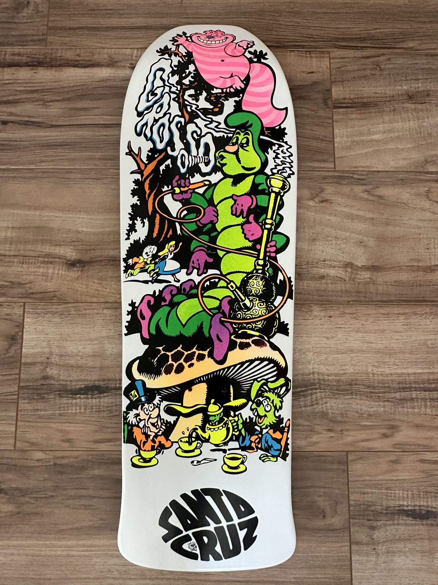 Santa Cruz Jeff Grosso Alice In Wonderland Cease And Desist
