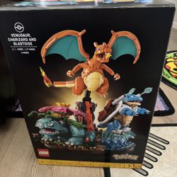 Pokemon LEGO 72153 Venusaur, Charizard and Blastoise
