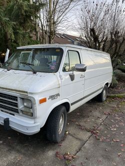 1995 Chevy G-20 Series Cargo Van