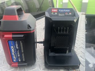   batteria y cargador    