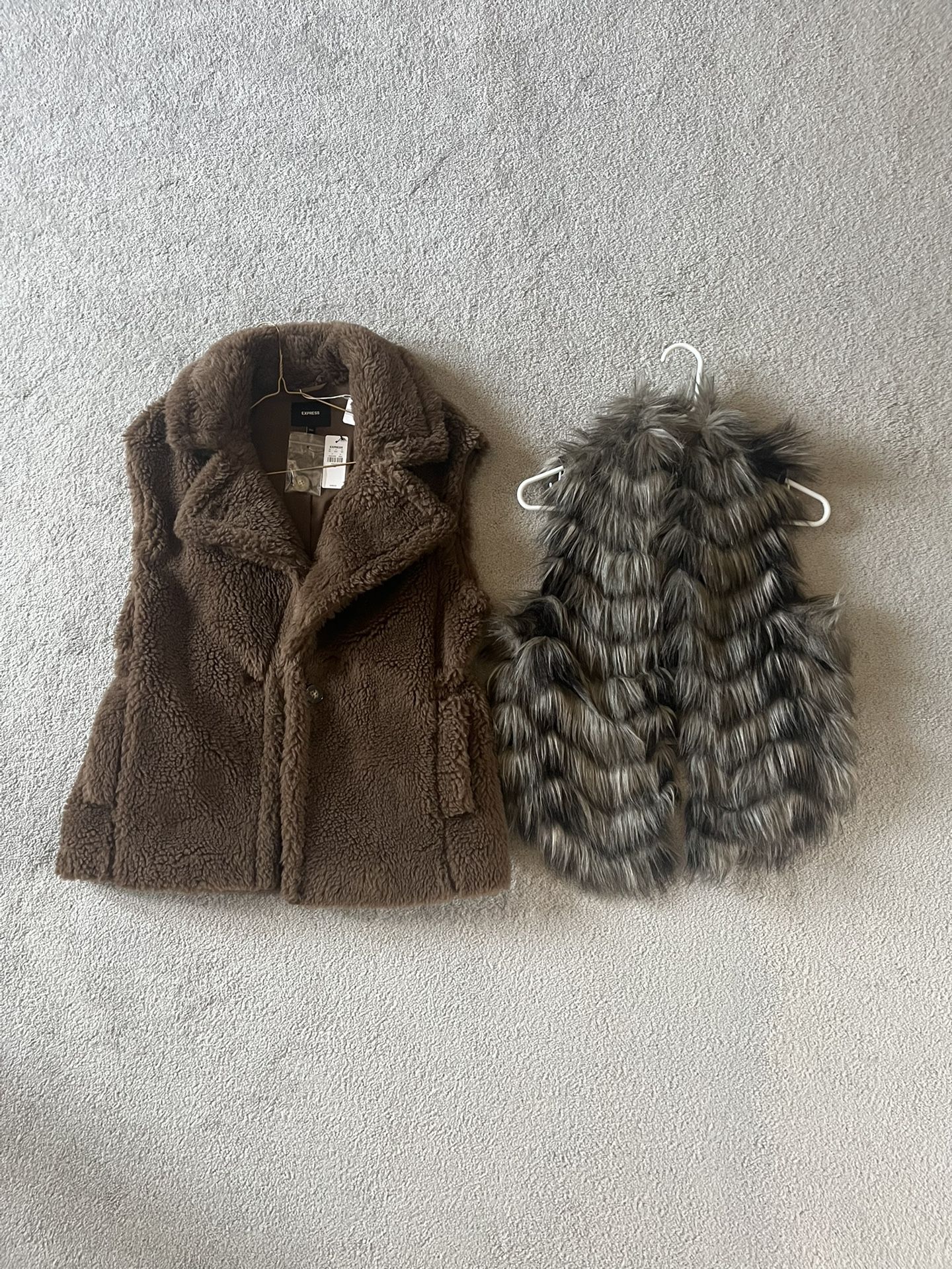 Furry vests