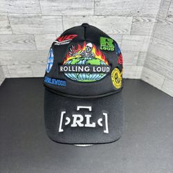 Rolling Loud 2023 23 Railway Trucker adjustable SnapBack 