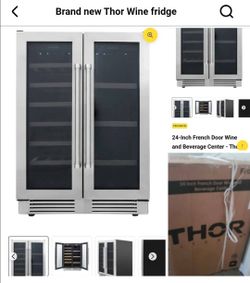 Thor Kitchen  French door Wine fridge