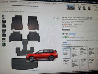 21 - 26 Grand Cherokee floor Mats