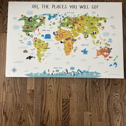 Kids Bedroom Canvas Painting 24x 36