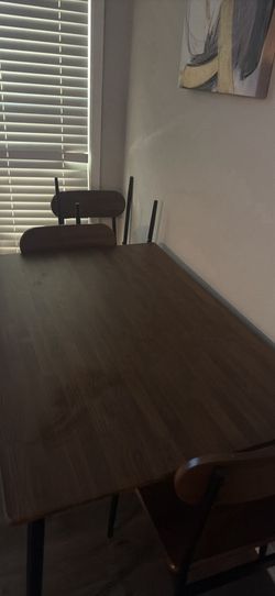 Wooden table
