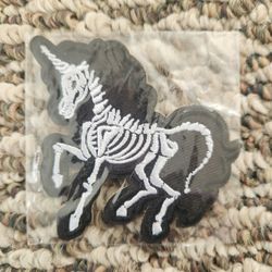 Skull Unicorn Patch