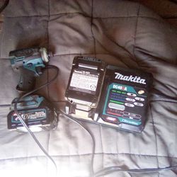 40v Makita 1/4 In Drive Impact Driver Two Batteries And Charger  Plus other tools and drills 700 For Everything Or Prices For items in description 