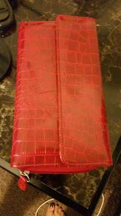 Red wallet