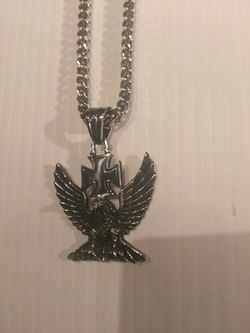 Stainless steel chain and charm original