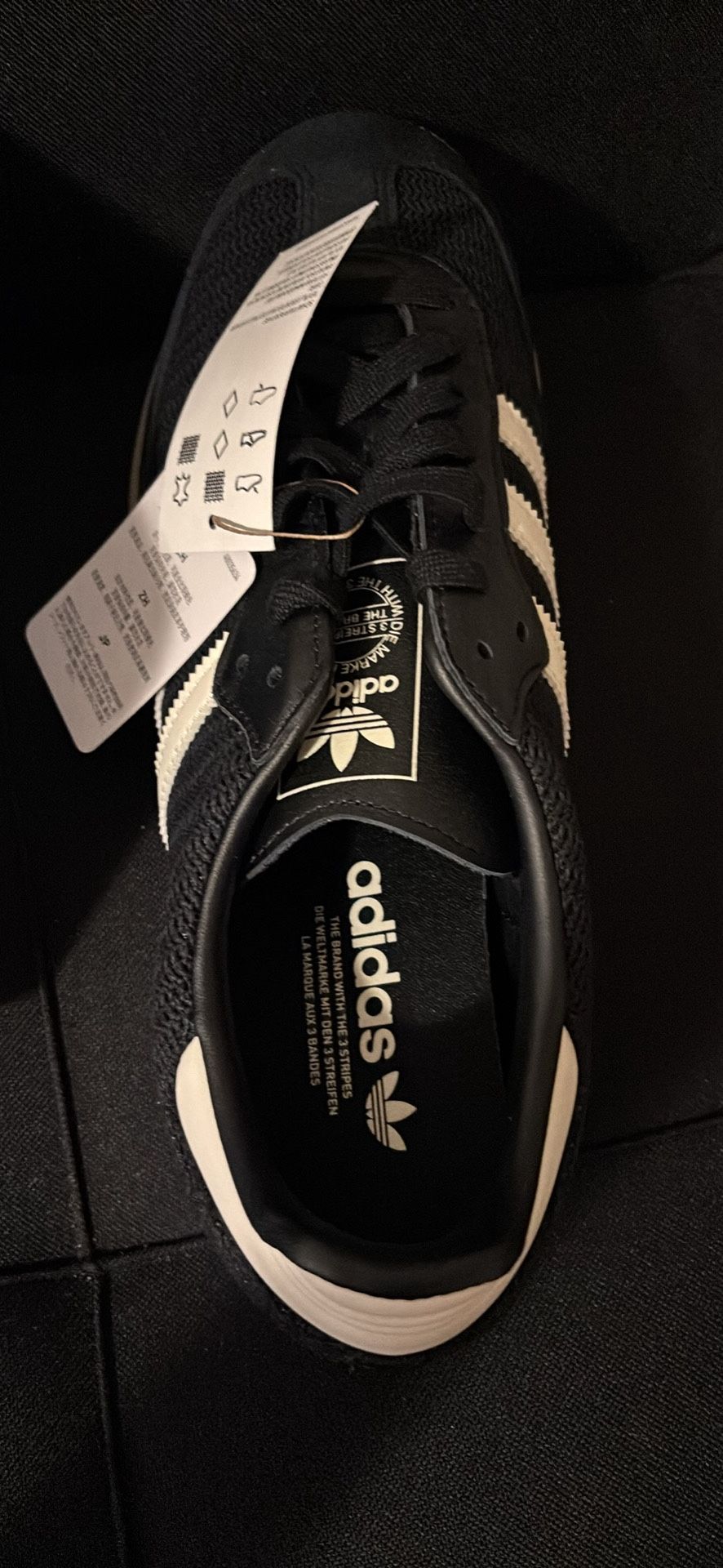 Adidas Samba OG Black/White Gum – Size 12 – Brand New with Box