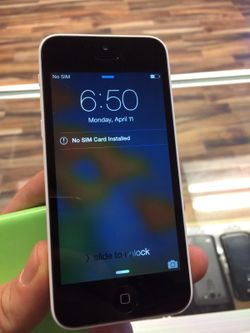 Unlocked iPhone 5c