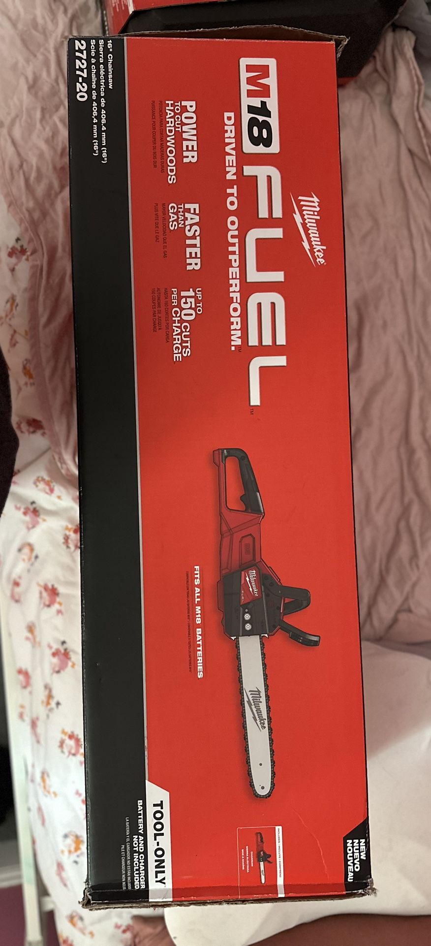 Milwaukee 16in M18 Fuel Chainsaw