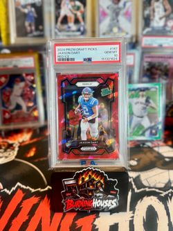 2024 Panini Prizm Draft Picks Jaxson Dart #147 PSA 10