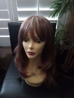 Used Wig - Long Light brown with toasted blonde highlights