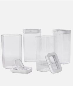 Fliplock container food storage with lid