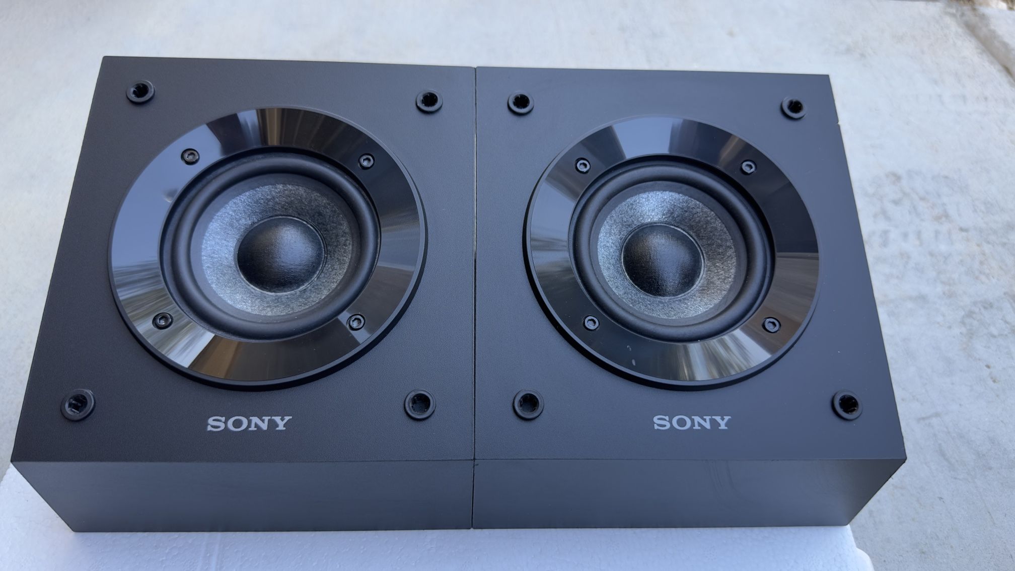 Sony SS-CSE Dolby Atmos Enabled Elevation Speakers Pair Black Exct