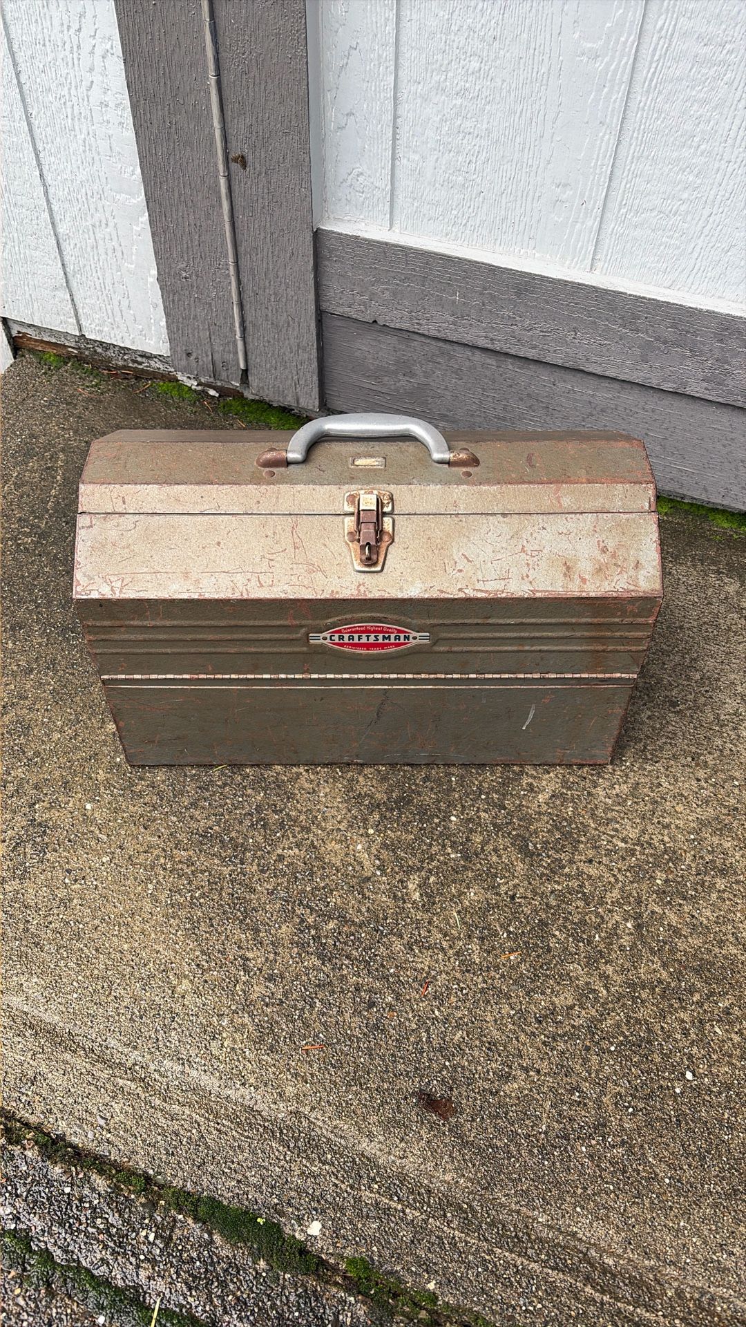 Vintage Craftsman Cantilever Tool Box