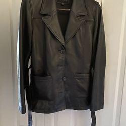 Express Women’s Leather Jacket - REAL GENUINE LEATHER