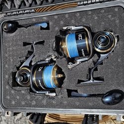 2 DAIWA SALTIGA 18000H COMBOS