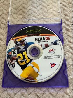 Xbox game NCAA 06 football