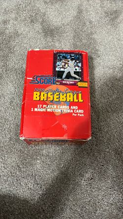 Baseball Cards 1988 Sealed Packs box