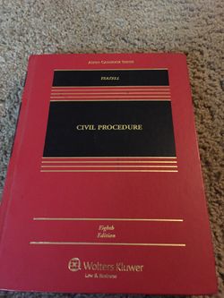 Civil Procedure by Yeazell, 8th Ed.