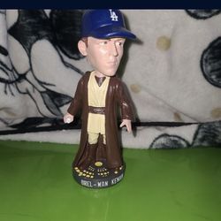 Dodgers Start Wars Orel Wan Kenoib Bobble Head 