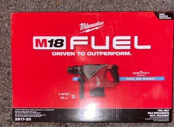 Milwaukee M18 FUEL 1 1/16” (40mm)  SDS Max Rotary Hammer Tool-Only
