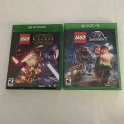 Xbox One Lego Star Wars & Jurassic world GAMES 