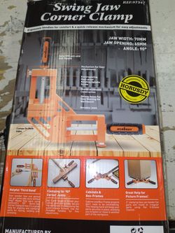 Right Angle Swing Jaw Clamp
