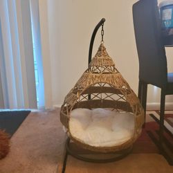 Dog/Cat Swing Egg Bed With Stand 