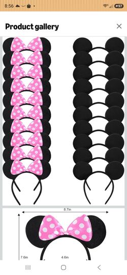 Minnie and Mickey mouse Ears