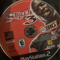 NFL Street Vol 3 PS2 Game