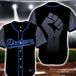 BLACK LIVES MATTER DODGER JERSEY NEW