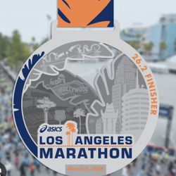 LA Marathon Bib