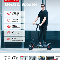 Used - iScooter i10 Pro 800W Electric Scoote