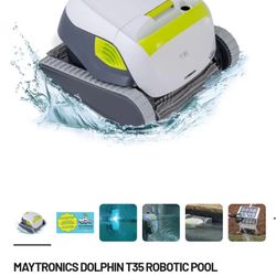 MAYTRONICS DOLPHIN T35 ROBOTIC POOL Cleaner