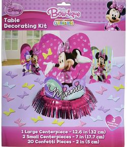 Minnie Mouse Table Decorating Kit *New