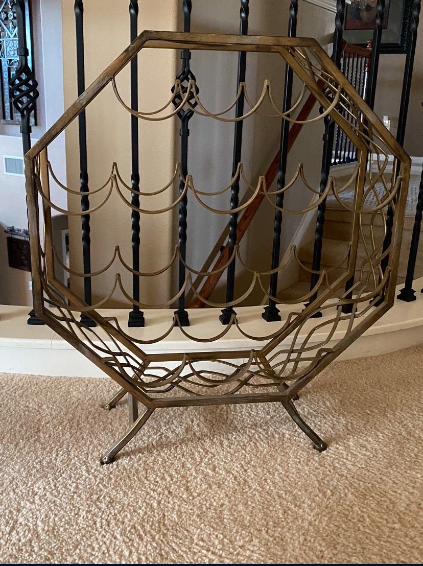 Metal Wine Rack