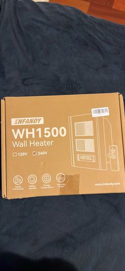 Infandy WH1500 Wall Heater 240V