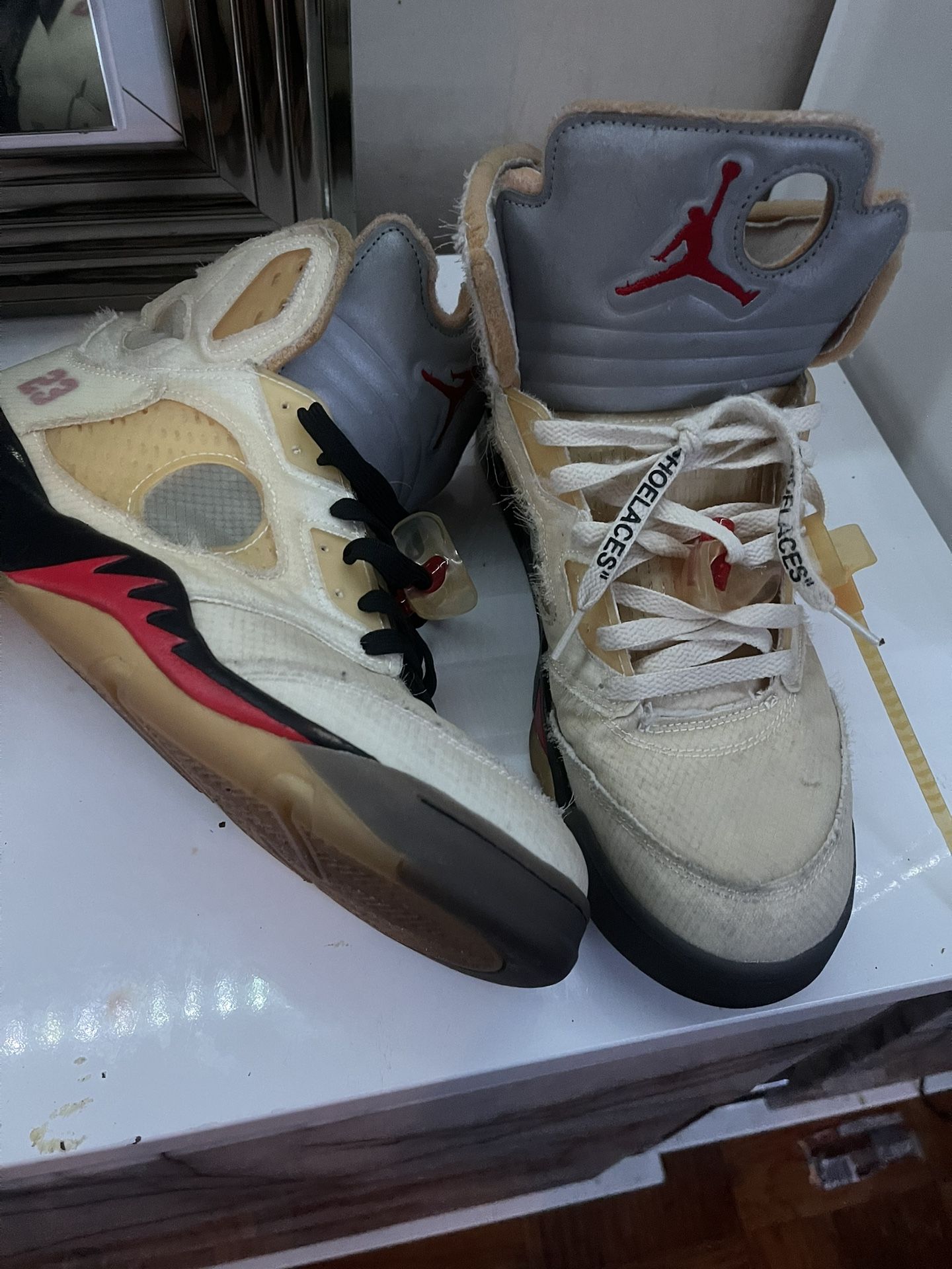 Jordan 5  Off-White Sail