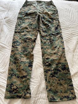 USMC MARPAT Woodland Military Cargo Pants Medium 