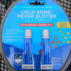 Cold Sore/ Fever Blister Treatment 2 Pack