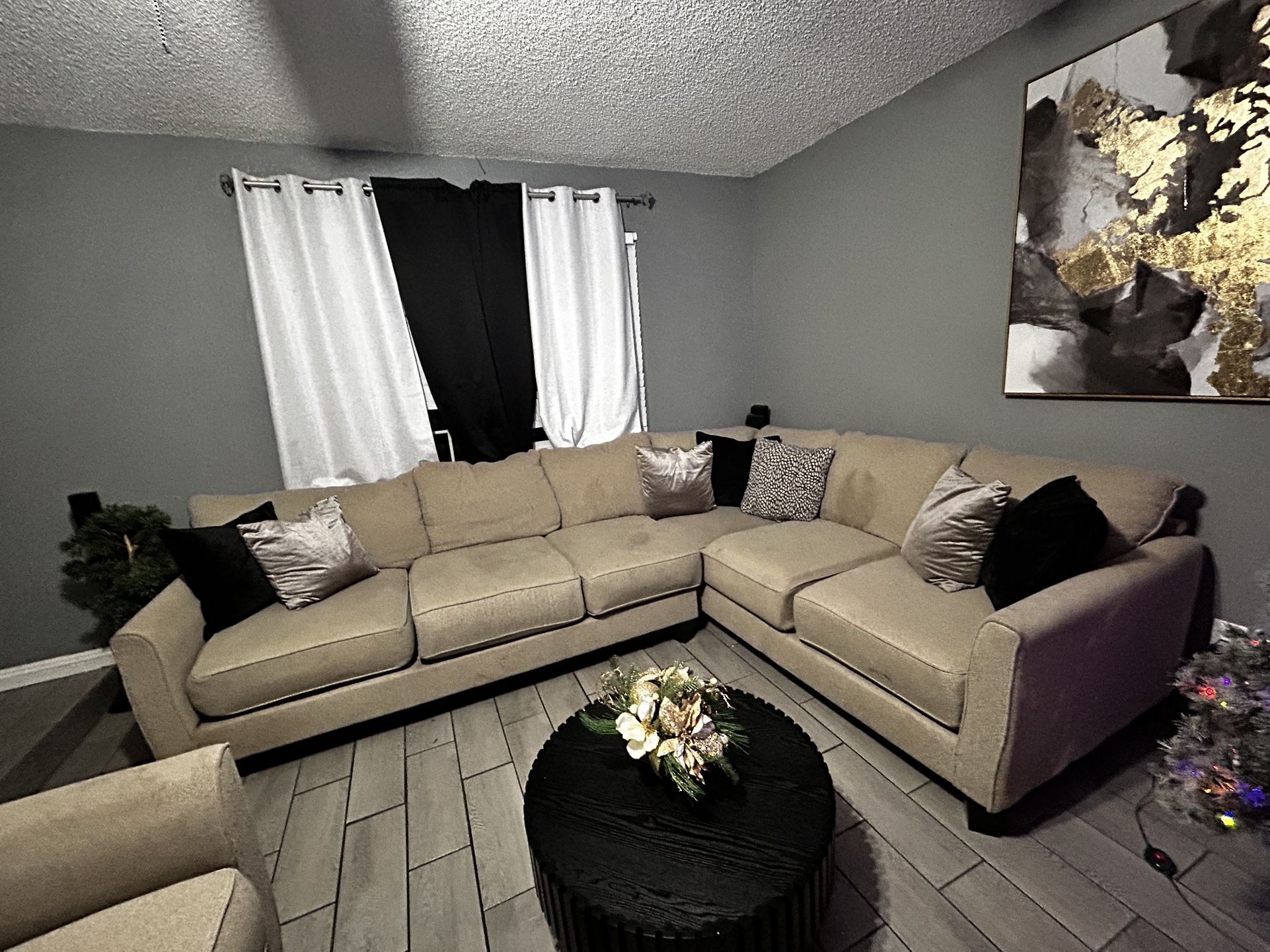 Large L Couch And Couch Chair